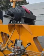 Sunkioji hidraulinė gervė 15-50t – sumontuota vilkikui